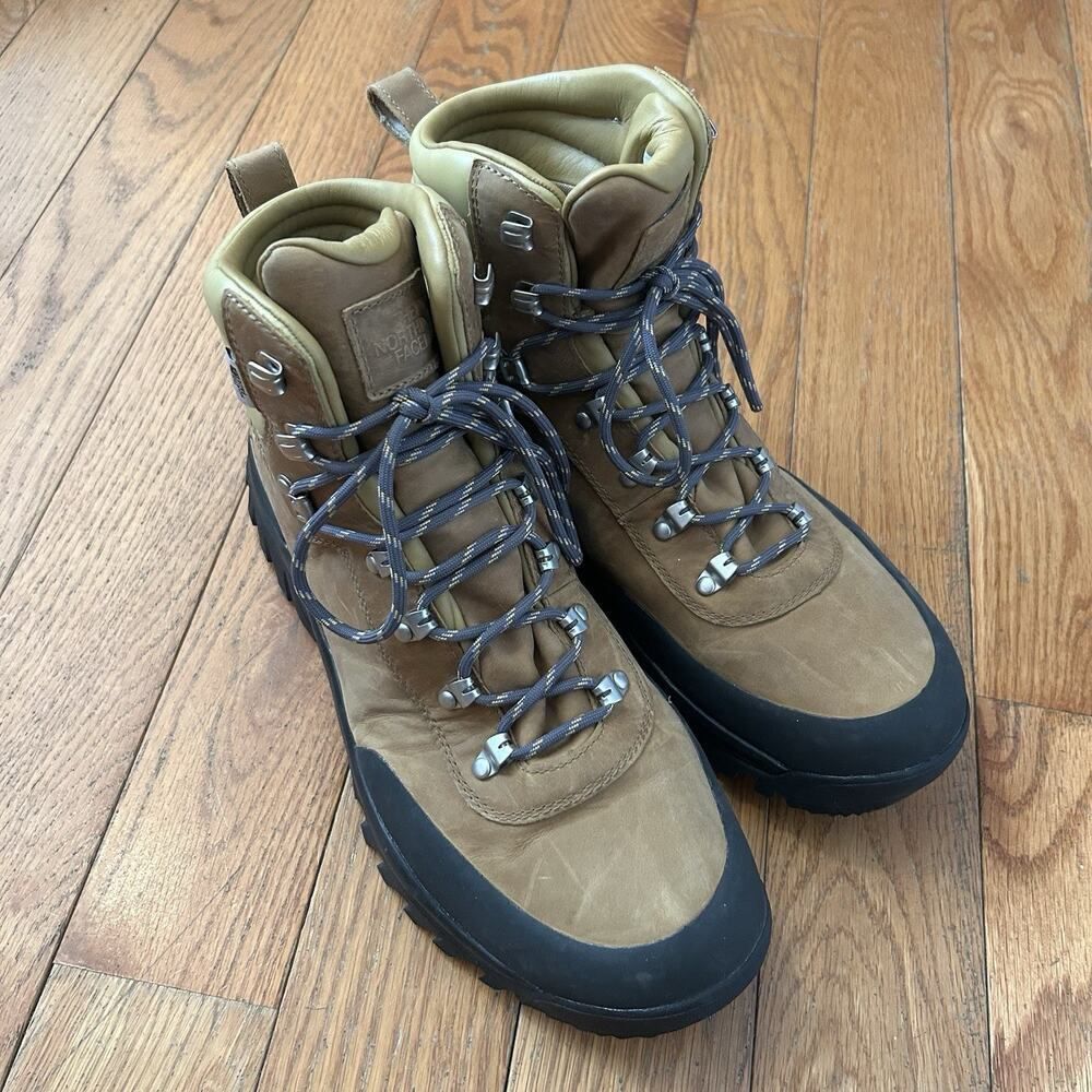 The North Face Archive Glacier Point Snow Leather Hiking Boots Size 11.5 - Picture 2 of 6